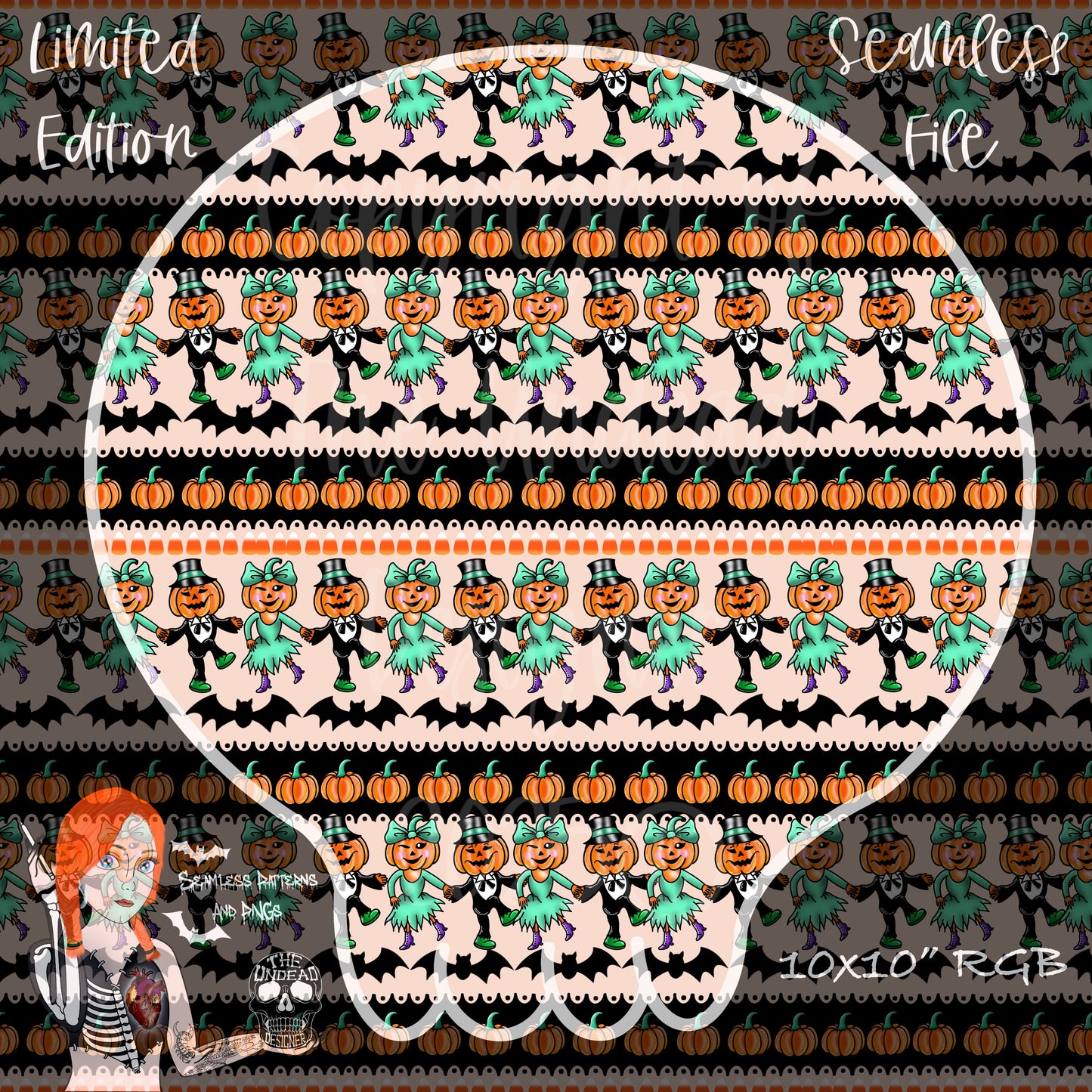Pumpkin knit Seamless