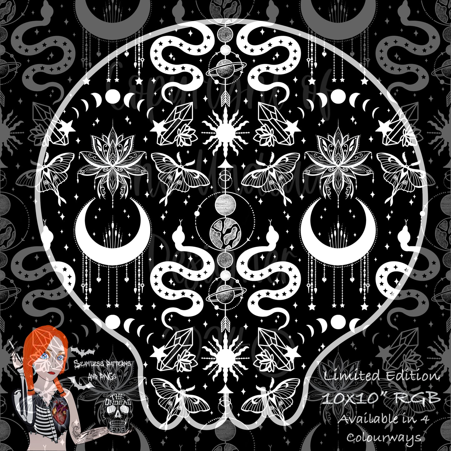 Celestial Witch Seamless