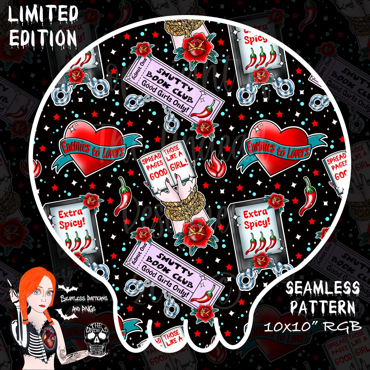 Bookish Smut Seamless