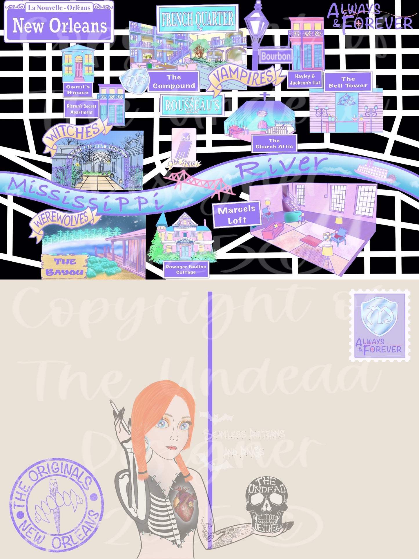 Orginals Maps Posters and Postcards VIP