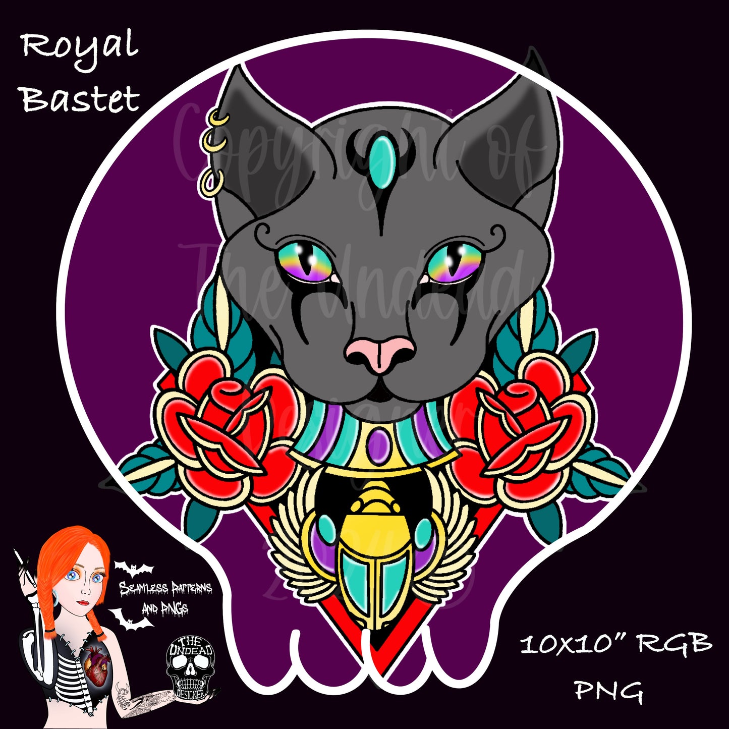 Royal Bastet PNG