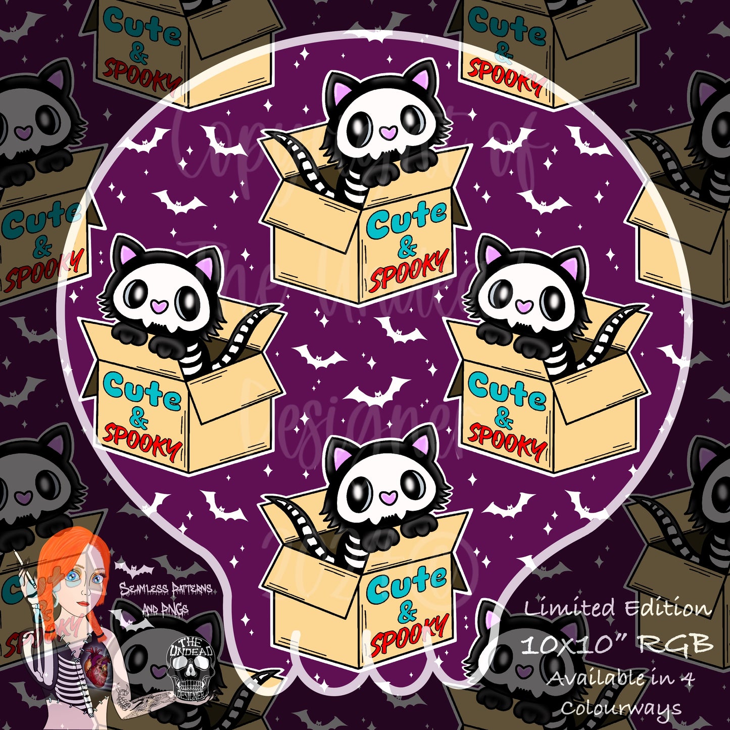 Spooky and Cute Seamless