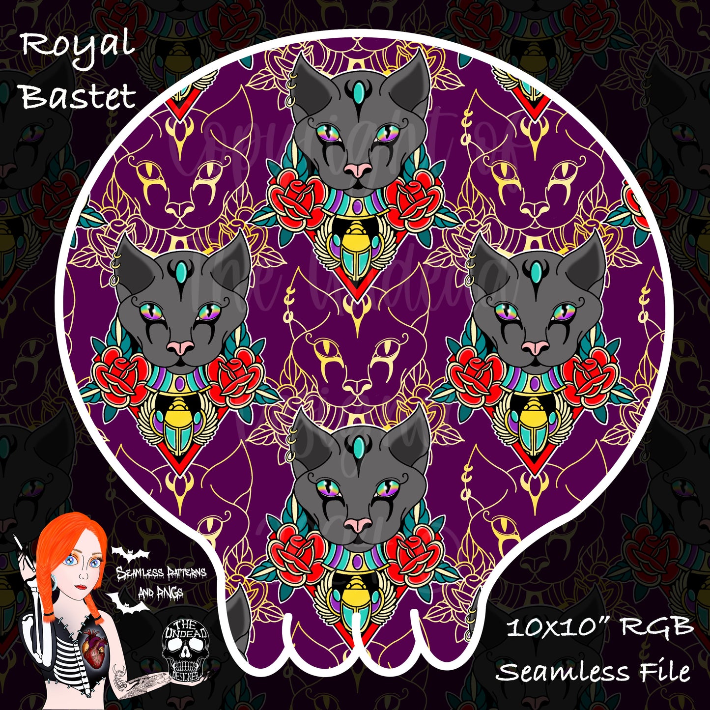 Royal Bastet Seamless