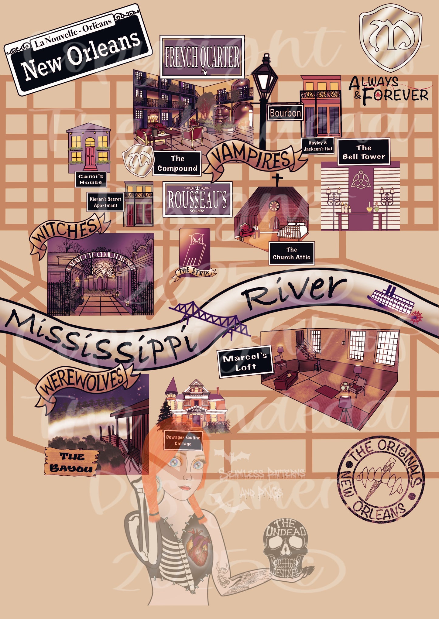 Orginals Maps Posters and Postcards VIP