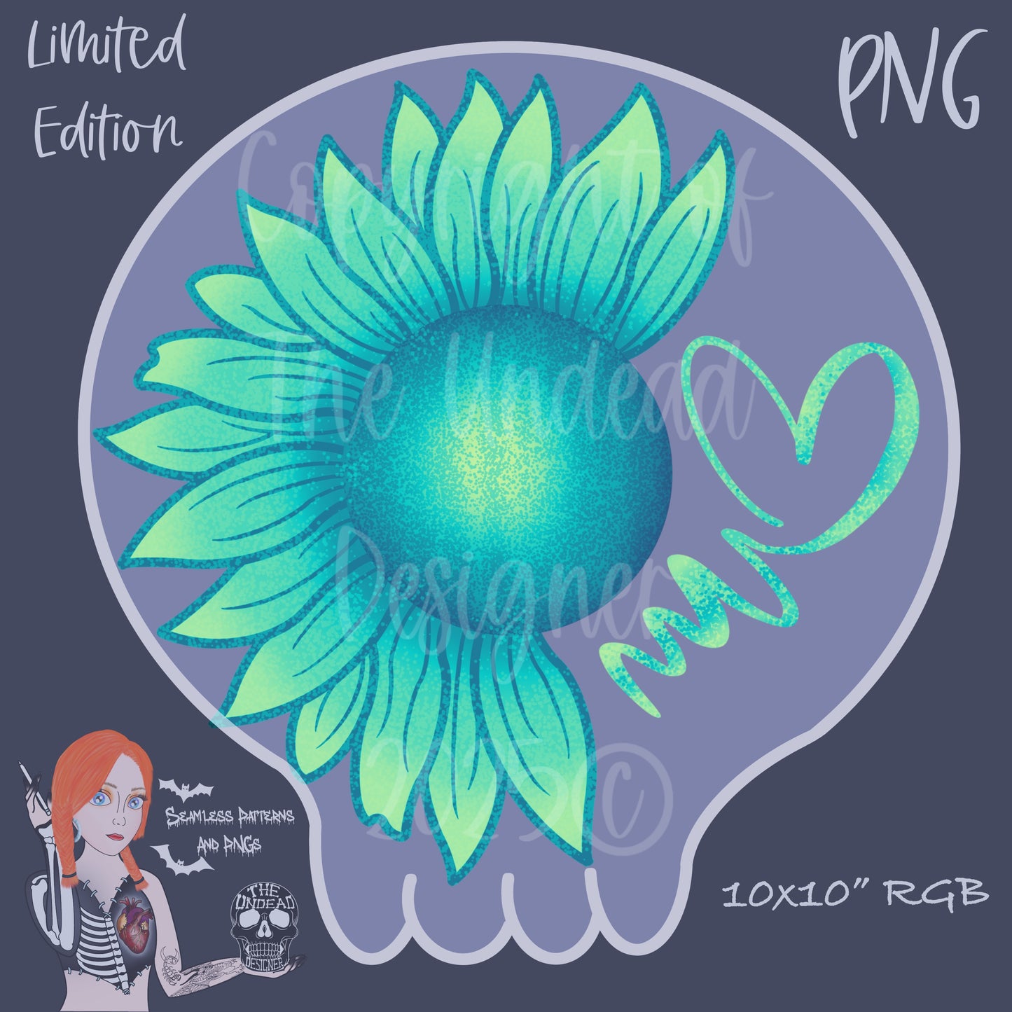 Sunflower (Invisible Disabilities) PNGs