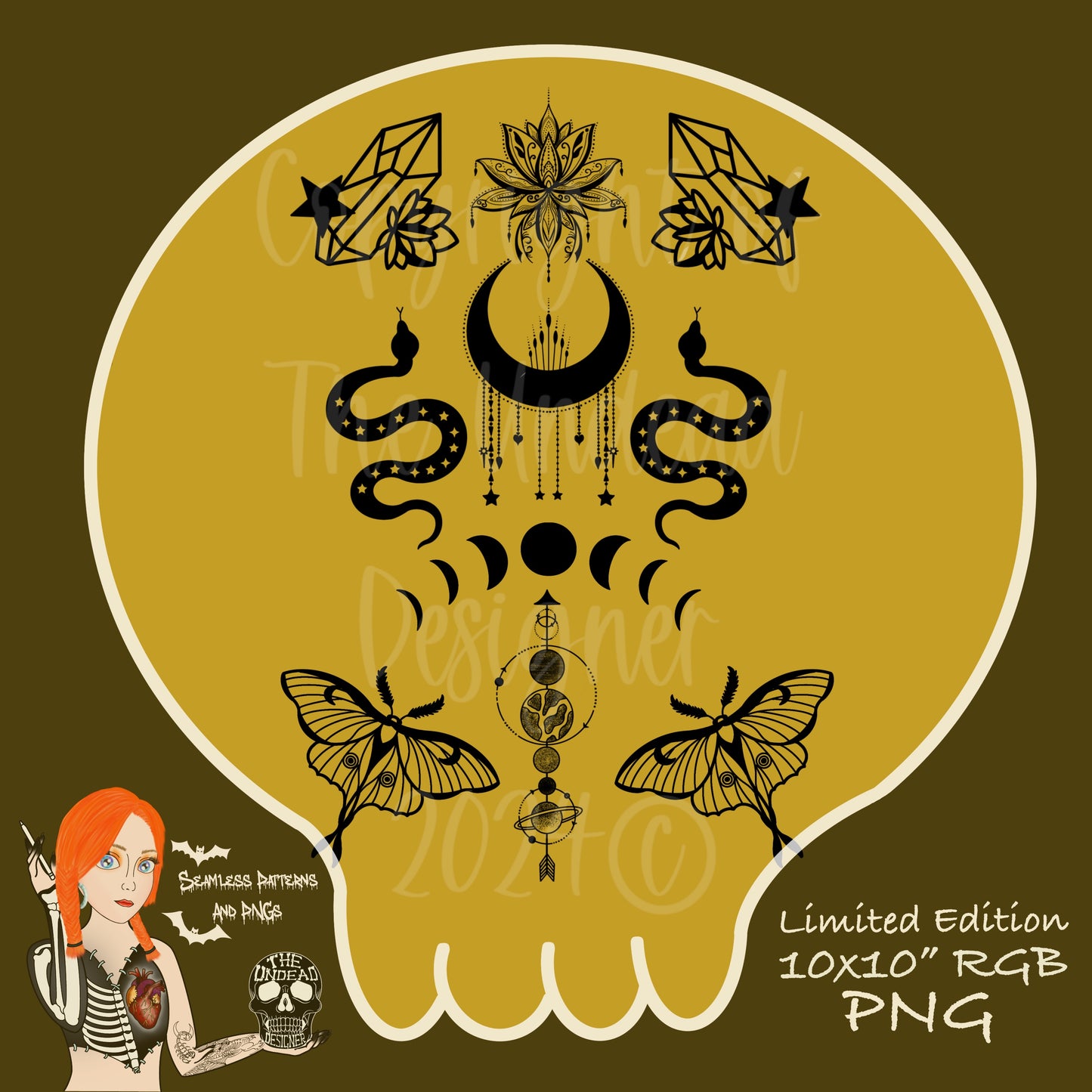 Celestial Witch PNGs