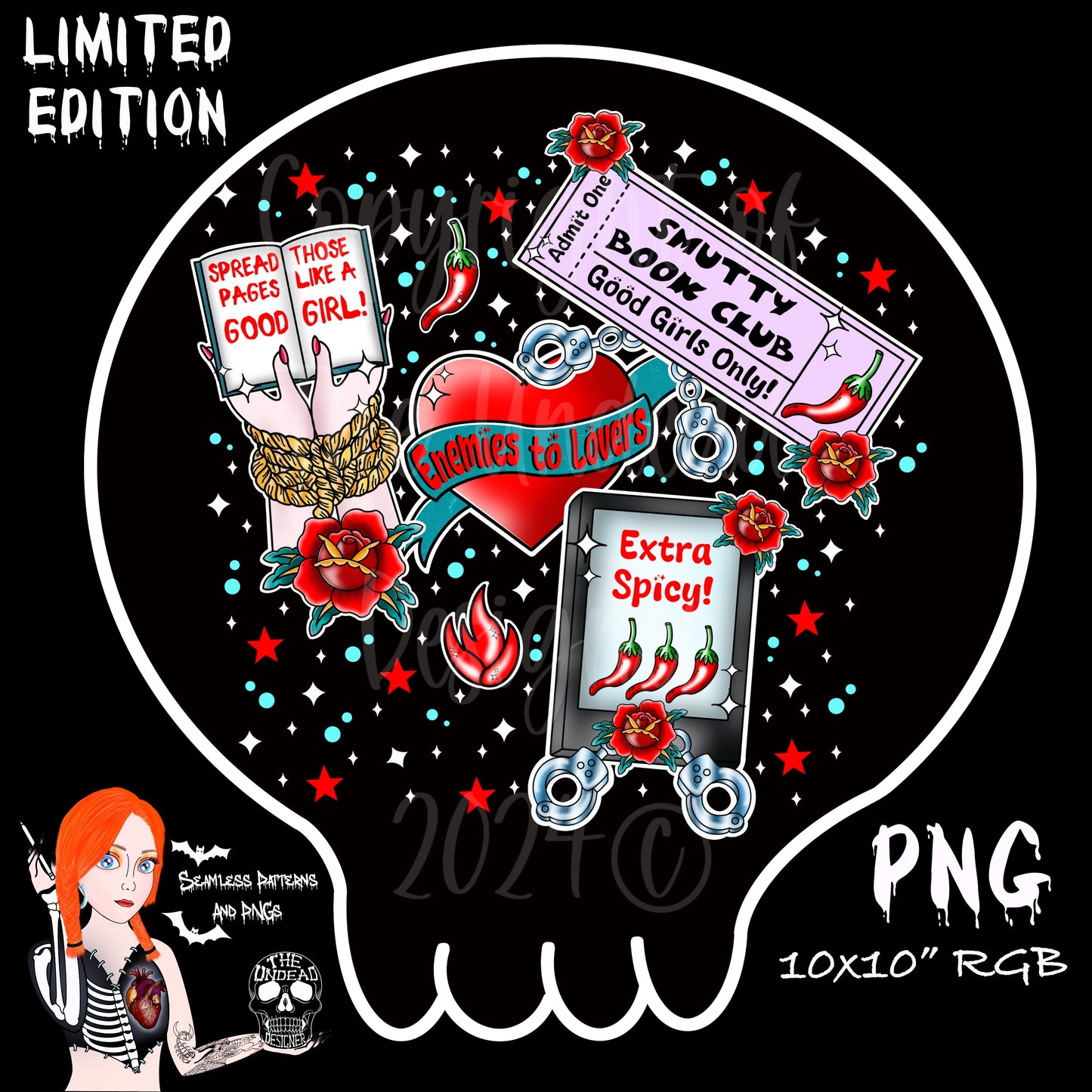 Bookish Smut PNGs