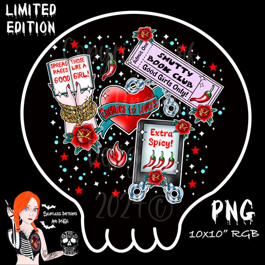 Bookish Smut PNGs