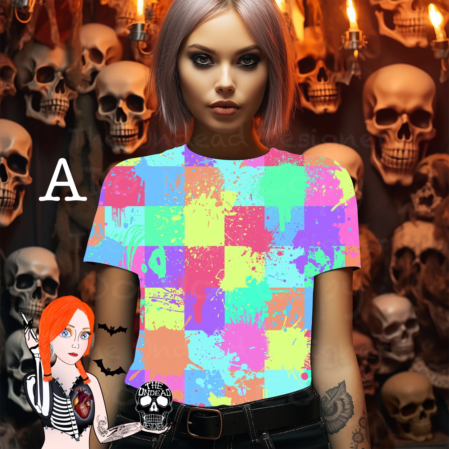 Paint Splatter Coord Seamless