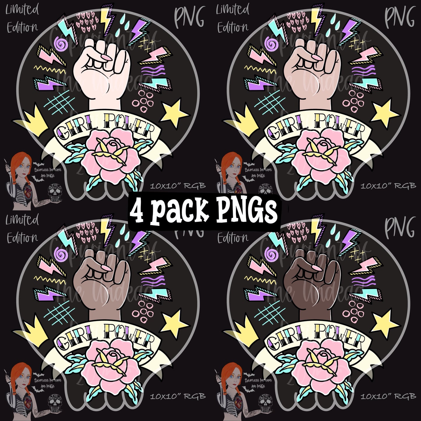 Girl Power PNGs