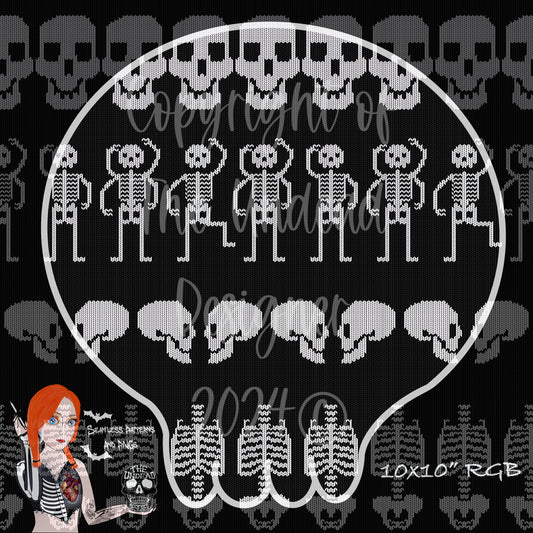 Skull Sweater Seamless