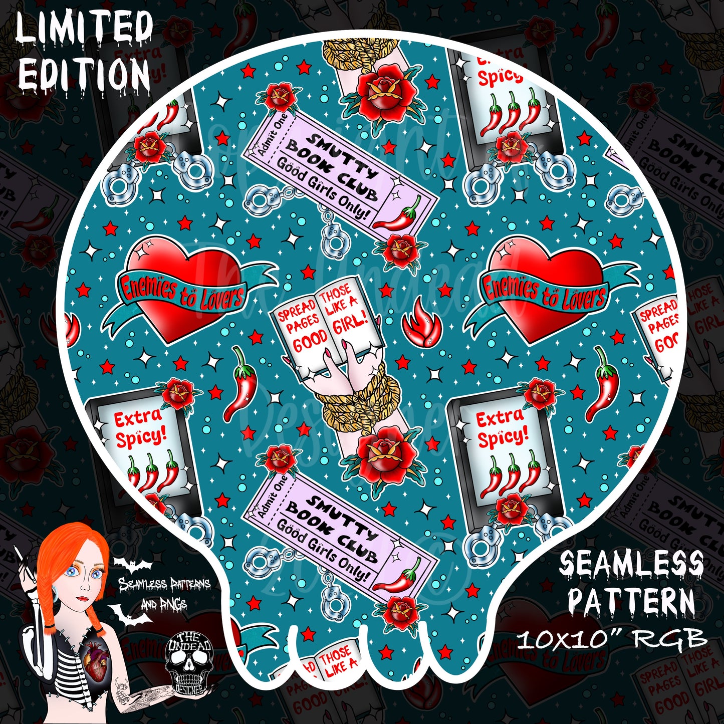 Bookish Smut Seamless