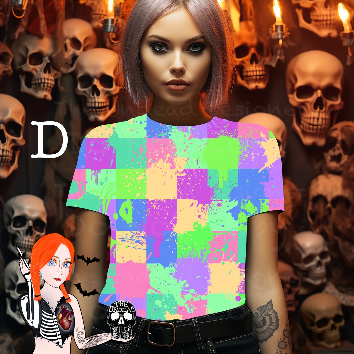 Paint Splatter Coord Seamless