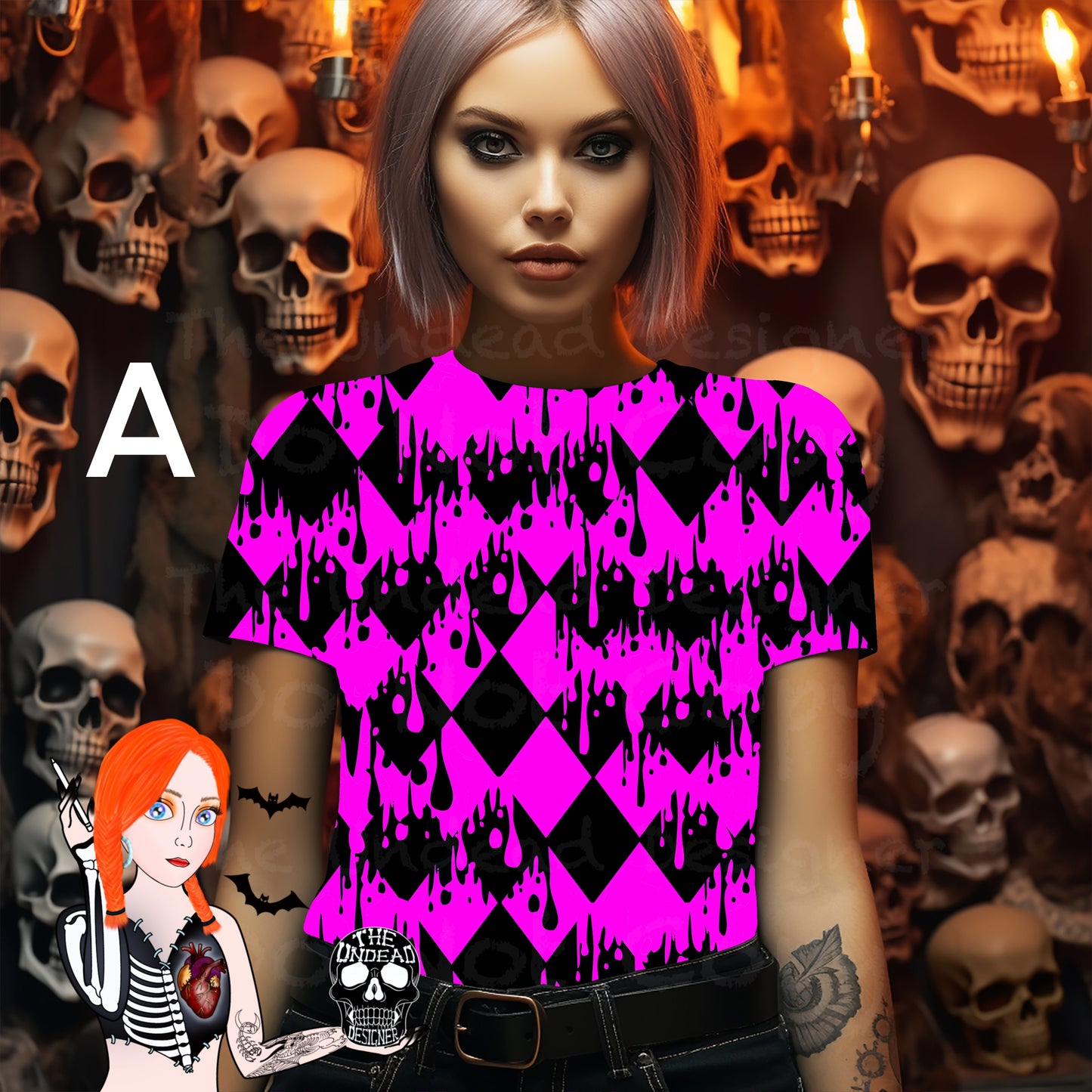 Drippy Diamond Coord Seamless