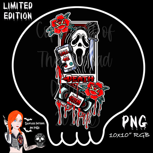 Ghostface seamless and PNGs VIP