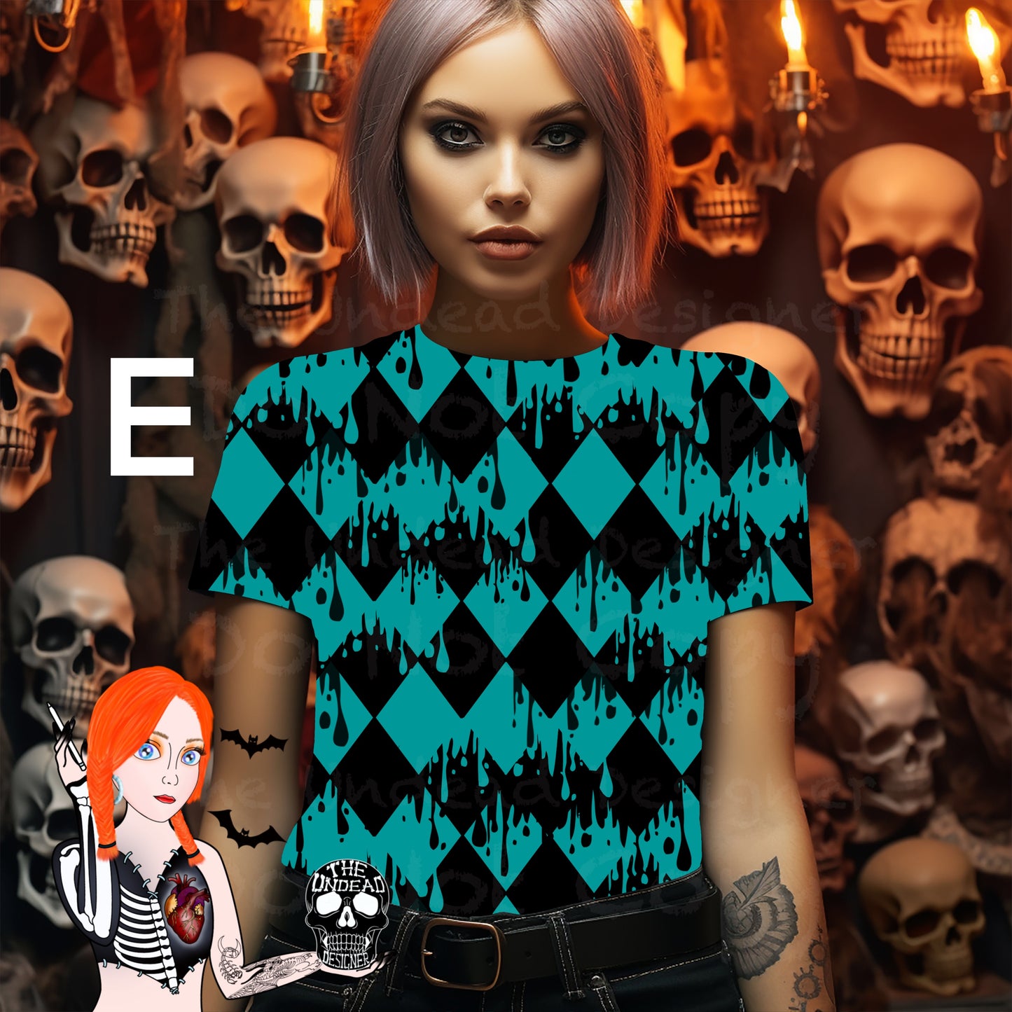 Drippy Diamond Coord Seamless