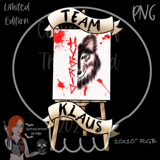 Team Klaus seamless and PNGs VIP