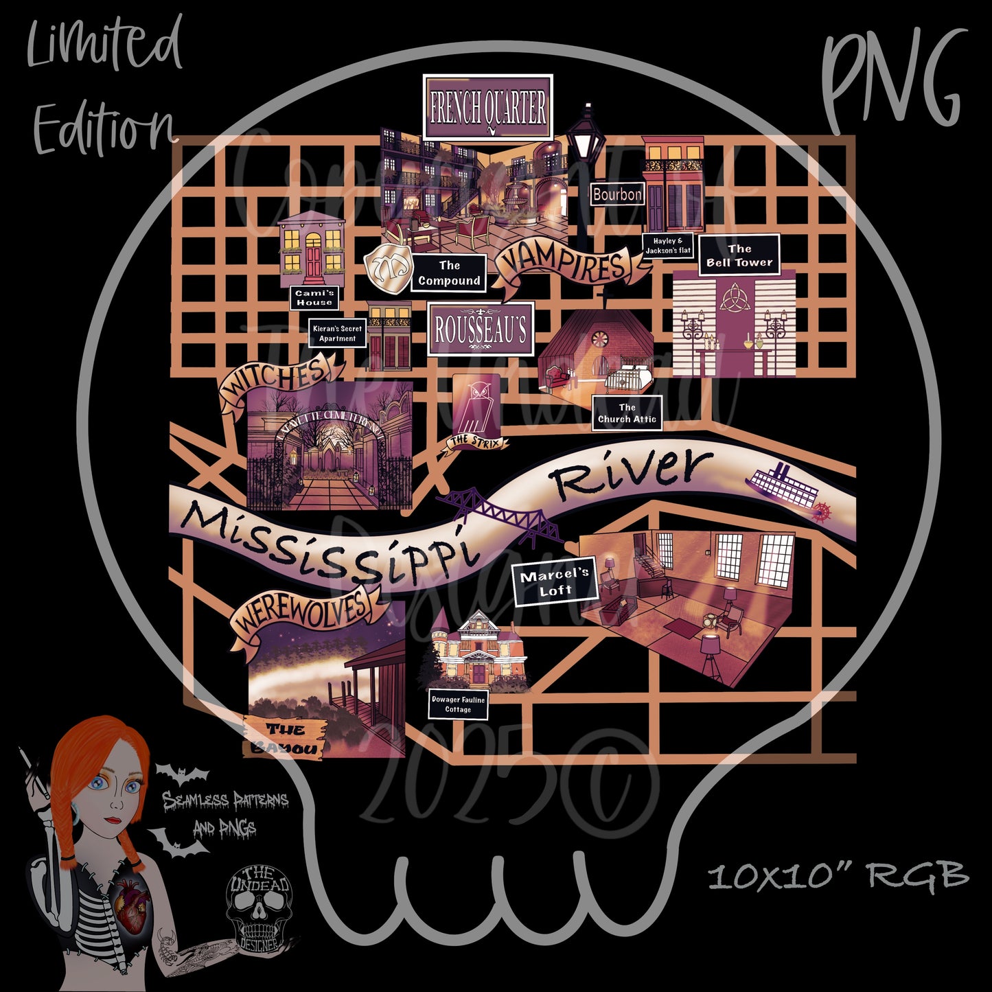 Orginals Maps seamless and PNGs VIP