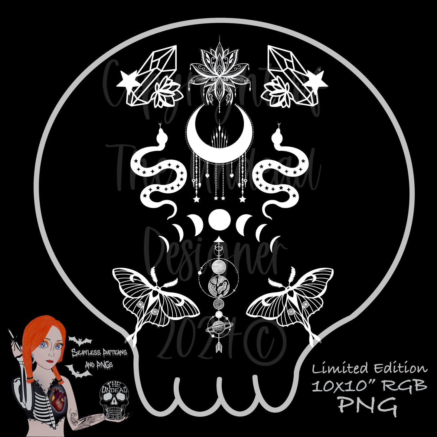 Celestial Witch PNGs