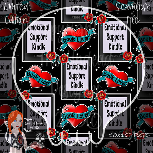 Emotional Support Kindle Seamless